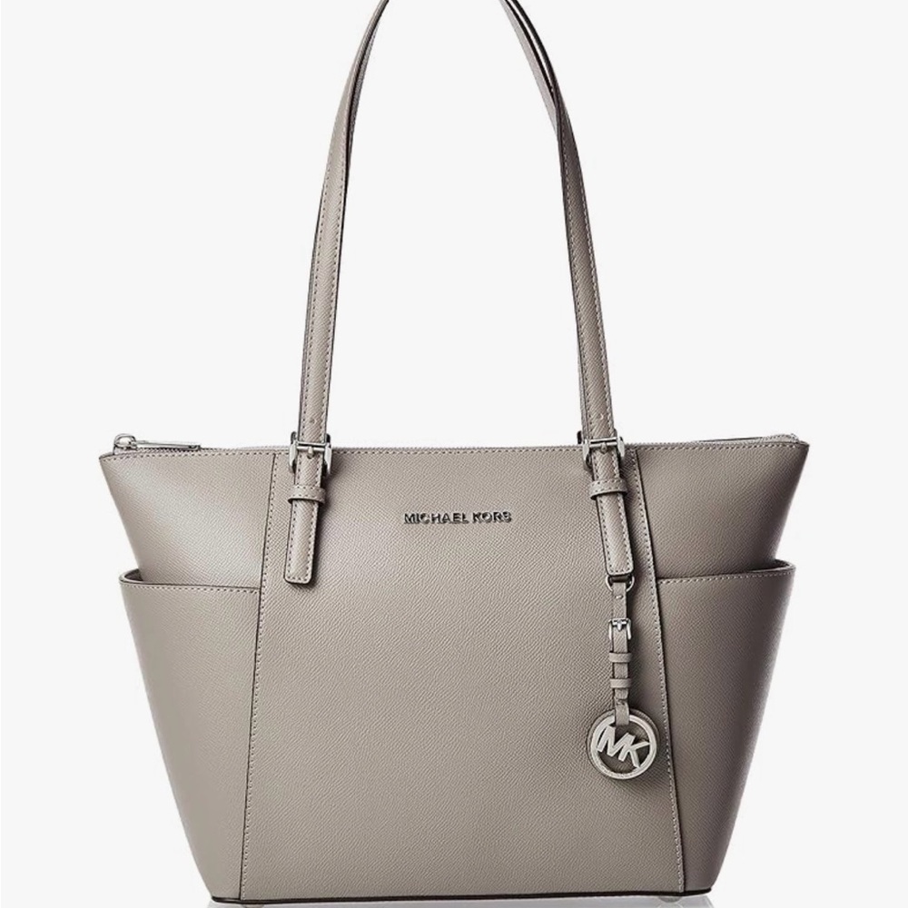 Michael Kors Gray Jet Set Purse Tote